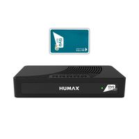 Humax Tivumax LT HD-3800S2 Full HD DVB-S2 Sat Receiver mit Aktive Tivusat HD Karte