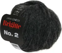 Lana Grossa - Brigitte No. 2 0014 dunkelgrau