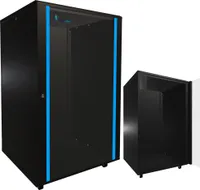 Netzwerkschrank 19 Zoll, für Switches UPS Server, 27 HE 800x800