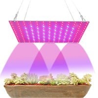 30W LED Grow Light Panel Vollspektrum UV IR Pflanzenlampe Zimmerpflanze Licht DE 
