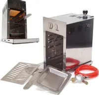 Vysokoteplotní plynový gril z nerezové oceli 800° horkovzdušný gril BBQ steak 56525