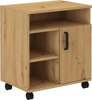 Kontenerek pod biurko MABAKA – dąb artisan