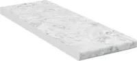 Vicco Küchenarbeitsplatte R-Line, 20 cm, Marmor Weiß