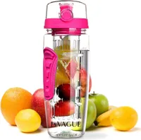 LA VAGUE VITALITY - fľaša na pitie s vložkou RUŽOVÁ Veľkosť: 900 ml