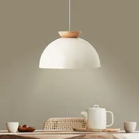 BRILLIANT graue Pilz Hängelampe NALAM | Ø 35 cm Höhe 174,5 cm |  1x E27 max. 40W | dimmbar | Metall/Holz
