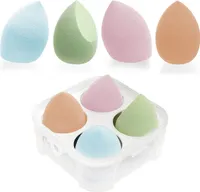 Make-up Schwamm Set mit 4 Kosmetikschwämmen, Schönheitspads, Schwammschwämmen