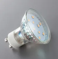 LED žárovka GU10 úsporná žárovka 3 W žárovka, nahrazuje 35 W halogenovou žárovku