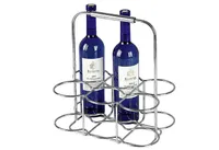 Uchwyt na butelkę BLOMUS Wires polerowana stal nierdzewna 29x20x43cm inox