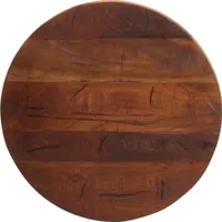 Möbel Tischplatte Ø 40x2,5 cm Rund Altholz Massiv - Tischplatten 370034