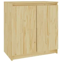 vidaXL Szafka boczna 60x36x65 cm z litego drewna sosnowego