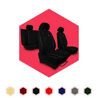 Sitzbezug Sitzbezüge Schonbezüge Bezug Sitz Schwarz Pink SET für viele  Fahrzeuge