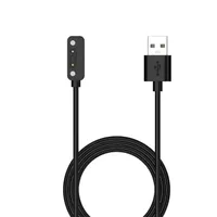 Pro Xplora X6 Play / X6 Children USB 1 metr magnetického nabíjecího kabelu pro hodinky černý