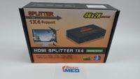 Hdmi Splitter 1X4 Cy10 - 3D, 4K Ultra Hd - Schwarz