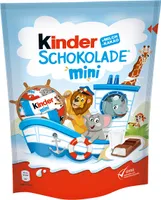 Kinder Mini Riegel Safari Welt aus Vollmilchcreme und Schokolade 120g