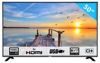 HKC 50F2 127 cm (50 Zoll) LED Fernseher (Triple Tuner, CI+, HDMI, Mediaplayer via USB)