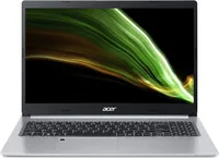 Aspire 5 (A515-45-R5BU) Laptop, 15,6 FHD-Display, AMD Ryzen 5 5500U, 16 GB RAM, 512 GB SSD, AMD Radeon-Grafik, Windows 11, QWERTZ-Tastatur, Silber