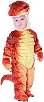 Rotes T-Rex Dino Faschingskostüm für Kleinkinder & Babys Größe: L