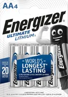 Bateria Energizer Lithium Mignon AA L91 1,5V 4er