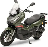 Motorroller Desert Grün 125ccm ADV Kraftradtrad ABS Wassergekühlt Keyless Go
