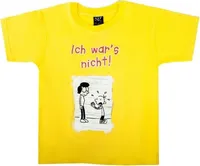 T-Shirt 'Gregs Tagebuch', gelb Gr. 140, Zustand:Neu