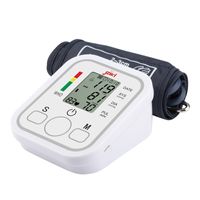 USB-Blutdruckmessgerät, automatischer digitaler Handgelenk-Detektor, Puls-Herzfrequenz-Monitor, Blutdruckmessgerät, Spannungsmesser（Weiß）