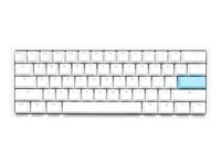 Ducky One 2 Pro Mini White Edition Gaming Tastatur, RGB LED - Kailh White