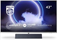 Philips 43PUS9235/12 109,2 cm (43 Zoll), 3840 x 2160 Pixel, LED, Smart-TV, WLAN, Schwarz