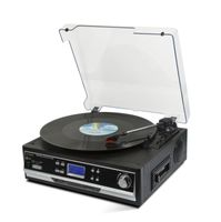 Technaxx USB Turntable/Converter - Prenos gramofónových dosiek a zvukových kazety do formátu MP3 (TX -22+)