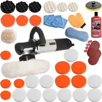 Exzenter Poliermaschine Polierer Autopolierer Schleifmaschine 710 Watt inkl. Zubehör (Set 5)
