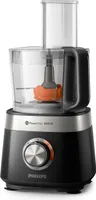 Philips Küchenmaschine Viva Collection, 31 Funktionen, 2.0 L, 2-in-1 Schneide, 850 W, Schwarz (HR7530/10)