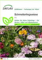 SAFLAX - Wildblumen: Schmetterlingswiese - 1000 Samen - 21 Wildflower Mix