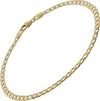 trendor 75652 Panzer-Armband für Damen Gold 333 (8 Karat) 19 cm