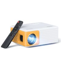 Yoton Y3 Mini Beamer 5500Lumen Tragbarer Beamer 720P - 20000+ Stunden Multimedia Heimkino projektor - Kompatibel mit HDMI/USB/AV/Laptop/Smartphone