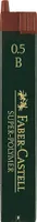 FABER-CASTELL Druckbleistift Minen Super Polymer 9065 S B 12 Minen 0,5 mm
