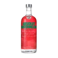 Absolut Vodka Watermelon, Wodka mit Wassermelonen-Geschmack, Spirituose, Alkohol, Flasche, 38%, 1 L, 75414600