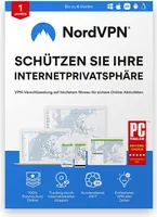 NordVPN Standard – 1 Jahr VPN- & Cybersicherheits-Software Abo - 6 Geräte