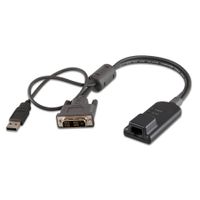 VERTIV Avocent Server Interface Module for DVI video USB keyboard/mouse supporting virtual media CAC and USB2.0 Used with MPU