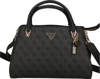 Guess Damen Handtasche Schultertasche NOELLE Schwarz Synthetik -