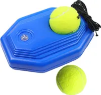 Tennistrainer-Rebound-Ball-Set mit 2 Bällen, Tennis-Übungs-Trainingsgerät, Solo-Tennis-Rebounder-Ausrüstung für Erwachsene und Kinder