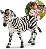 Schleich Wild Life - Zebraweibchen, Figur für Kinder ab 3 Jahren