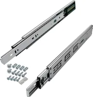 SOTECH 1 Paar (2 St.) Schubladenschienen Vollauszug Softclose Länge 350 mm Tragkraft 45 kg Höhe 45 mm inkl. Schraubenset