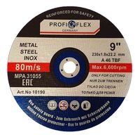 Trennscheiben 230 mm x 1.8 mm 25 Stück INOX Metall Flexscheiben 25x