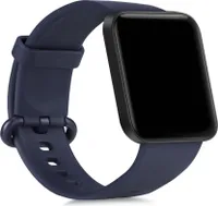 kwmobile 2x Sportarmband kompatibel mit Xiaomi Mi Watch Lite / Redmi Watch Armband - Fitnesstracker Band Set aus TPU Silikon