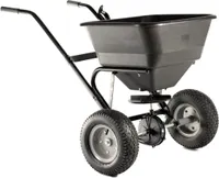 Varan Motors - TC2028 Ručný sypač na hnojivá, osivo, piesok alebo cestnú soľ Maximálne zaťaženie 30 kg / 45 l + pneumatiky