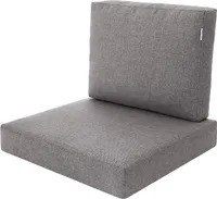 Miatech Polštář pro ratanové židle Ratanový nábytek Zahradní nábytek Technorattan vnitřní/venkovní 60x55cm šedý