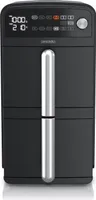 Arendo Heißluftfritteuse XXL, Doppelkammer, Dual Zone, 11L Kapazität, 2400 W, 2 Schubladen, 3in1-Airfryer, 6 Programme, 8 Sensortasten, 3D Umluftsystem, Drehregler, BPA-frei