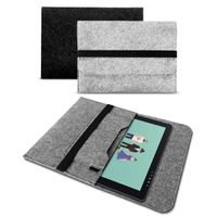 Sleeve Filz Hülle Wacom Cintiq Pro 16 Grafiktablett Tasche Case 15.6 Zoll Cover , Farbe:Grau
