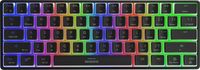 Genesis THOR 660 RGB Gaming Tastatur LED Licht RGB US Wireless/Wireless 1.5m Wireless Verbindung Gateron Red Switch