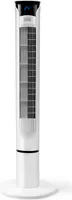 BLACK+DECKER Turmlüfter, Automatisch Oszillierender Turmventilator, 45W, Fernbedienung, LED-Anzeige, 102 cm, Weiß