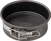 Dr. Oetker Springform Ø 12 cm, kleine Kuchenform mit Flachboden, runde Backform aus Stahl mit Antihaftbeschichtung (Farbe: schwarz)
